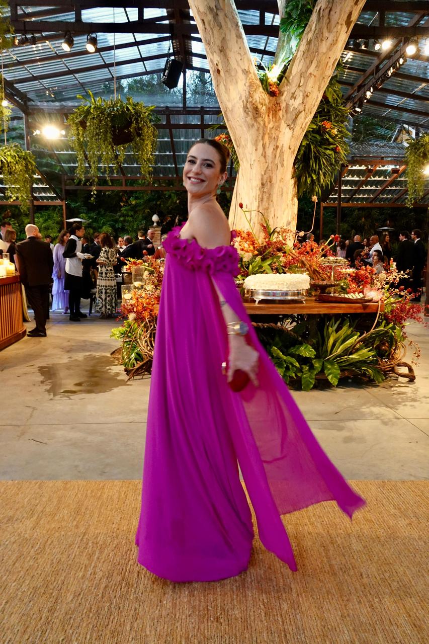 Vestido Tourmaline Fúcsia