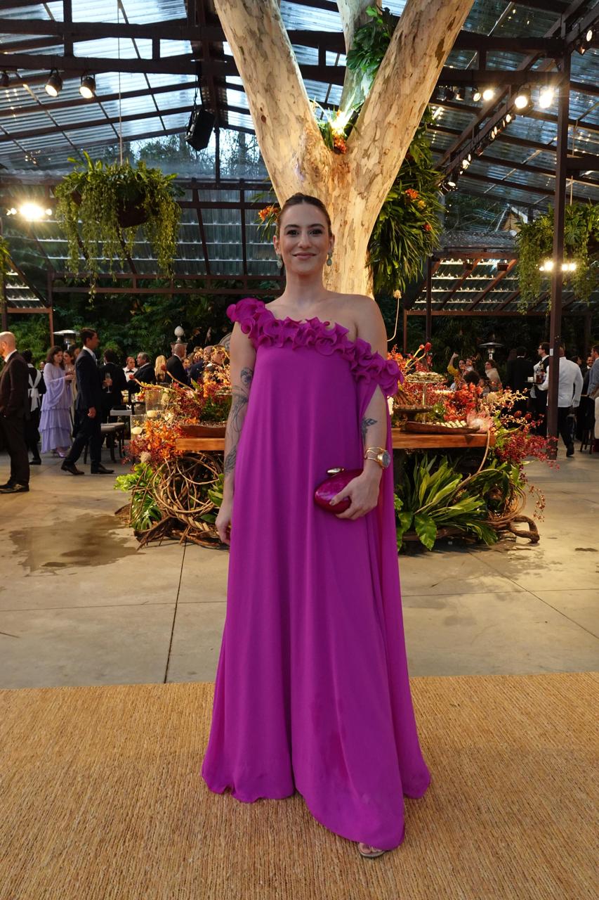 Vestido Tourmaline Fúcsia