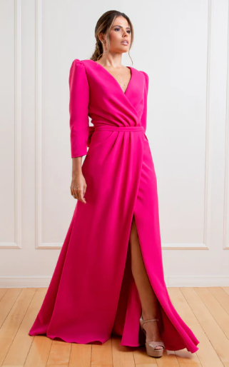 Vestido Contessa Rosa