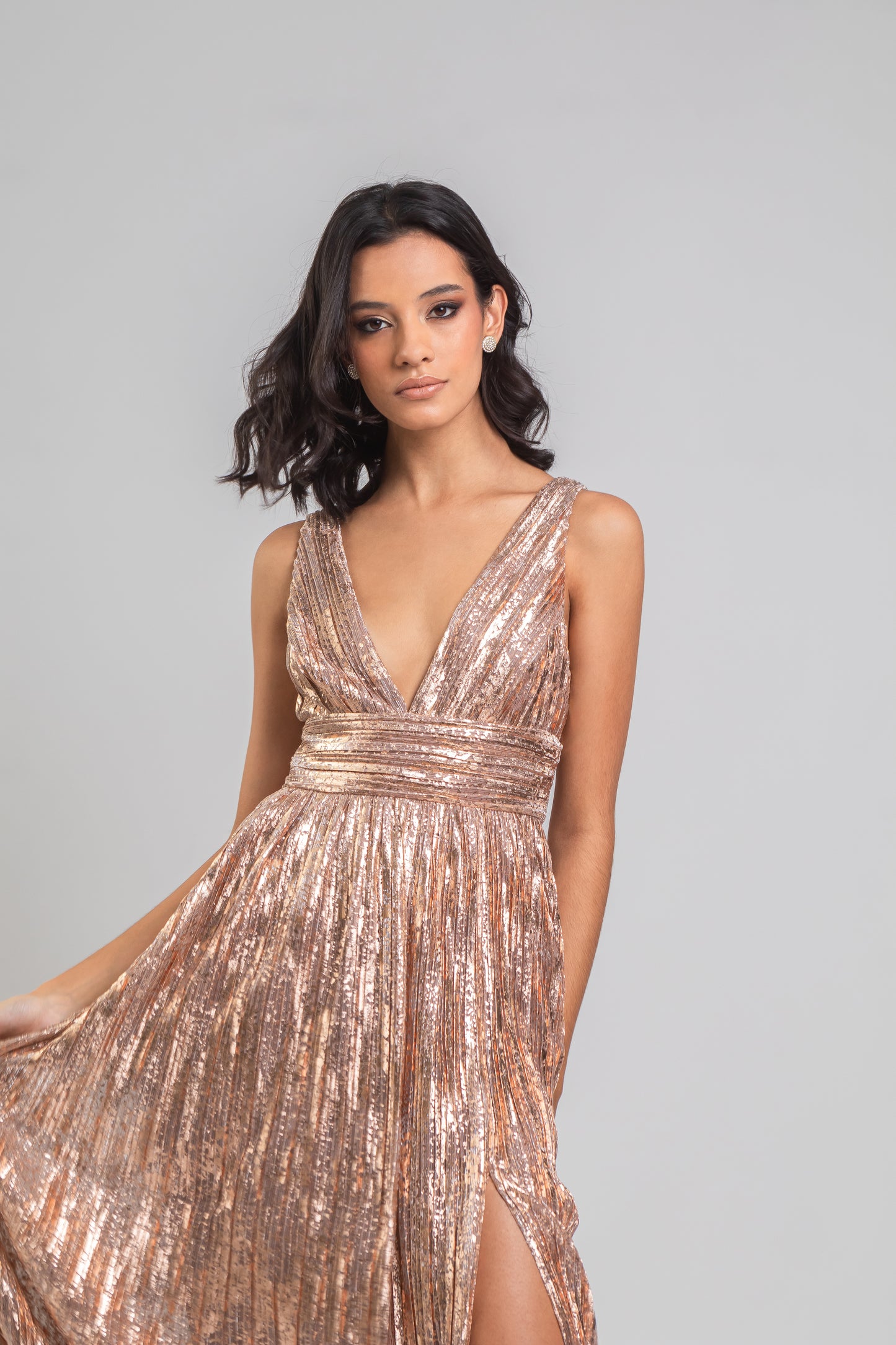 Vestido Metallic