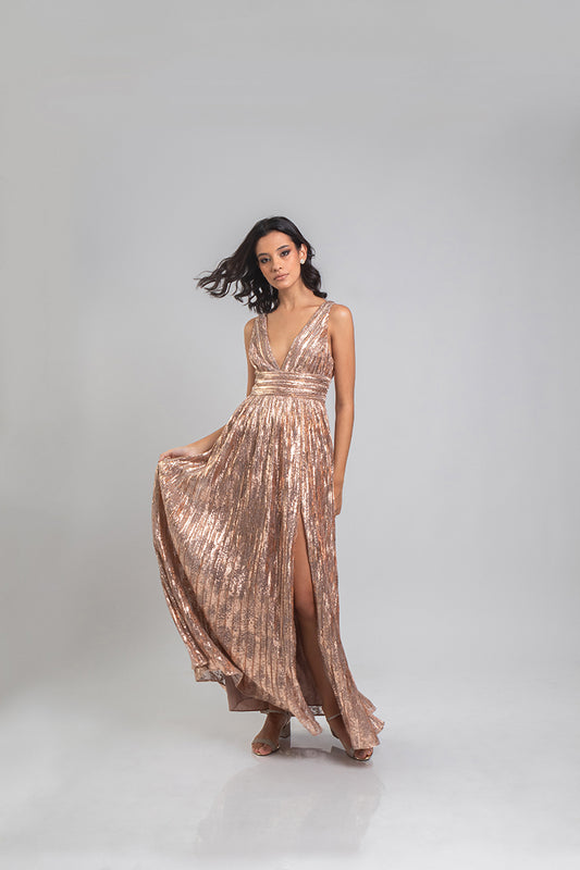Vestido Metallic