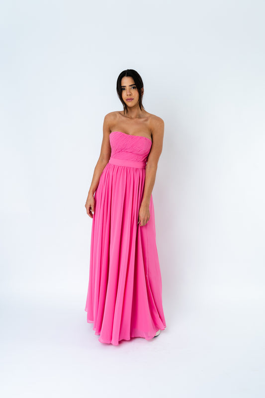 Vestido Pink Drapé SS