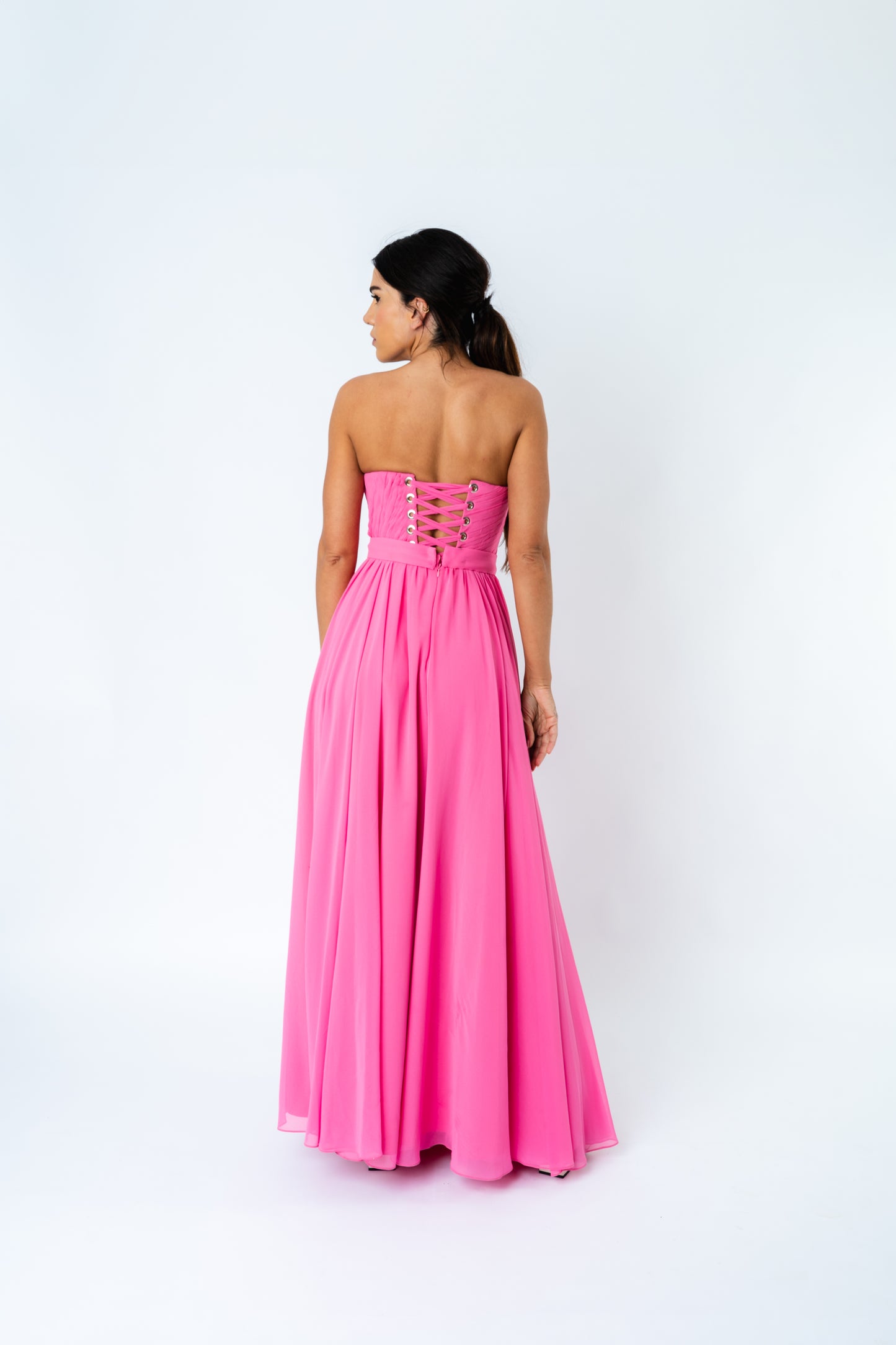 Vestido Pink Drapé SS