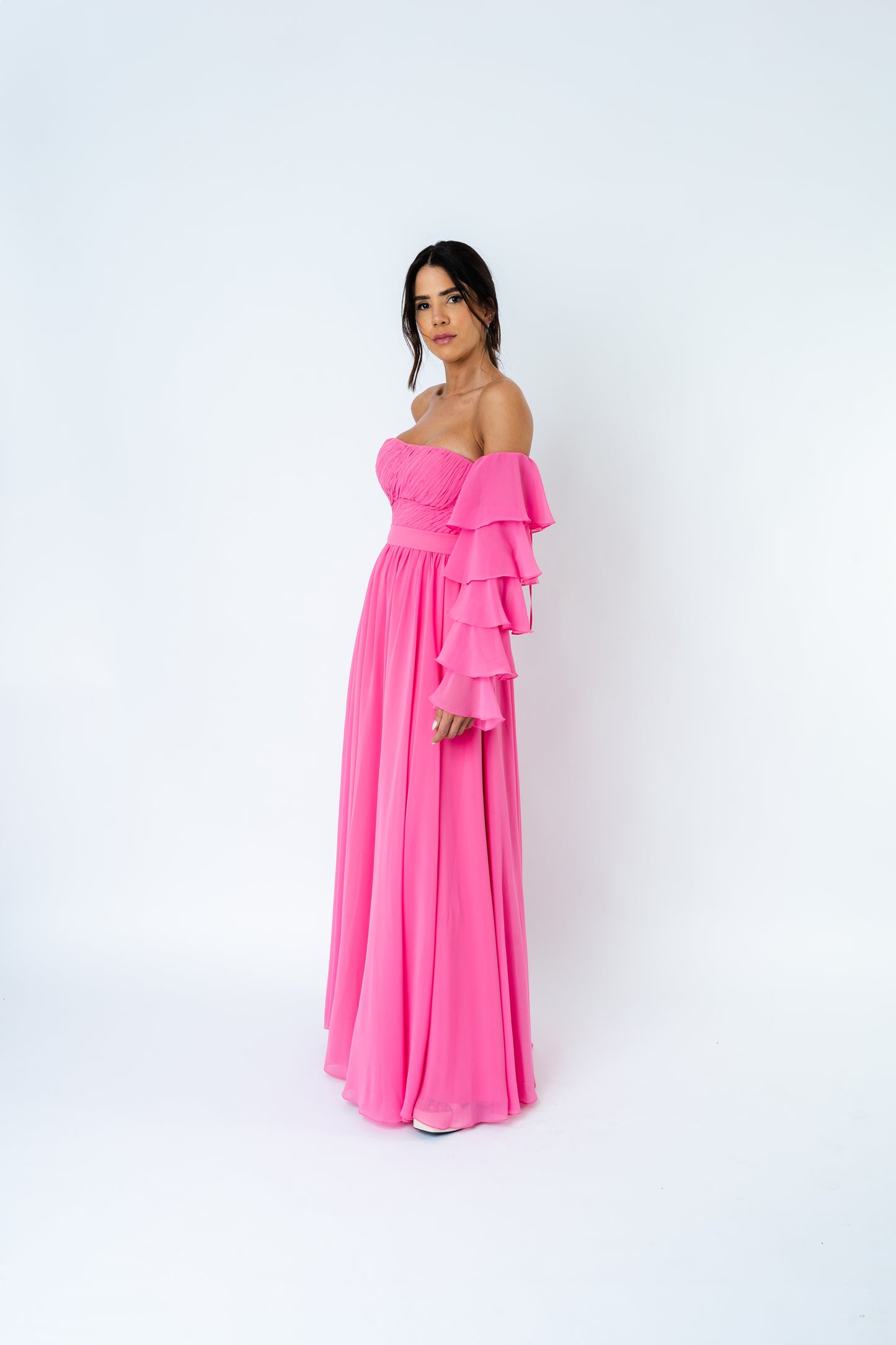 Vestido Pink Drapé SS