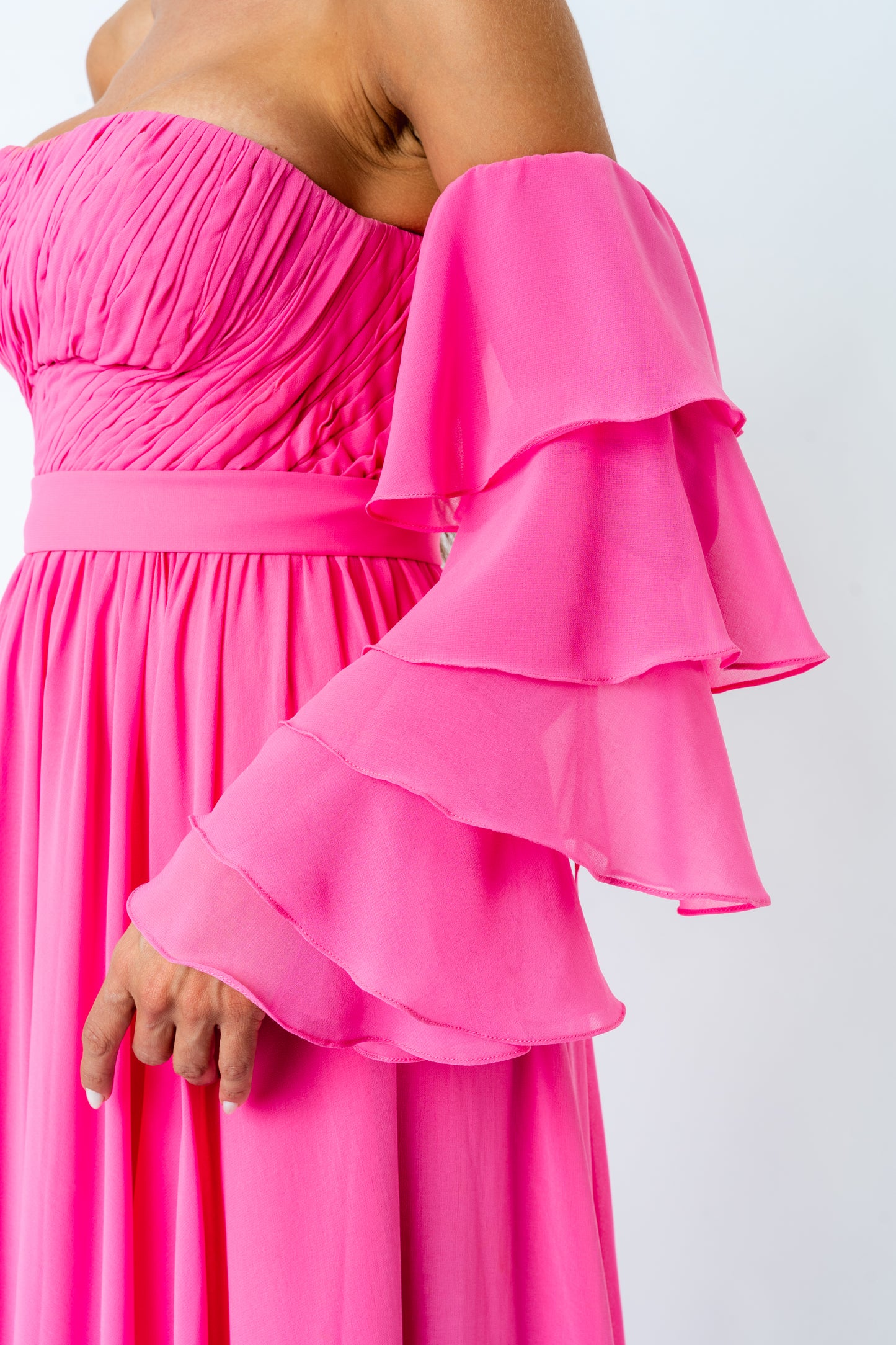 Vestido Pink Drapé SS