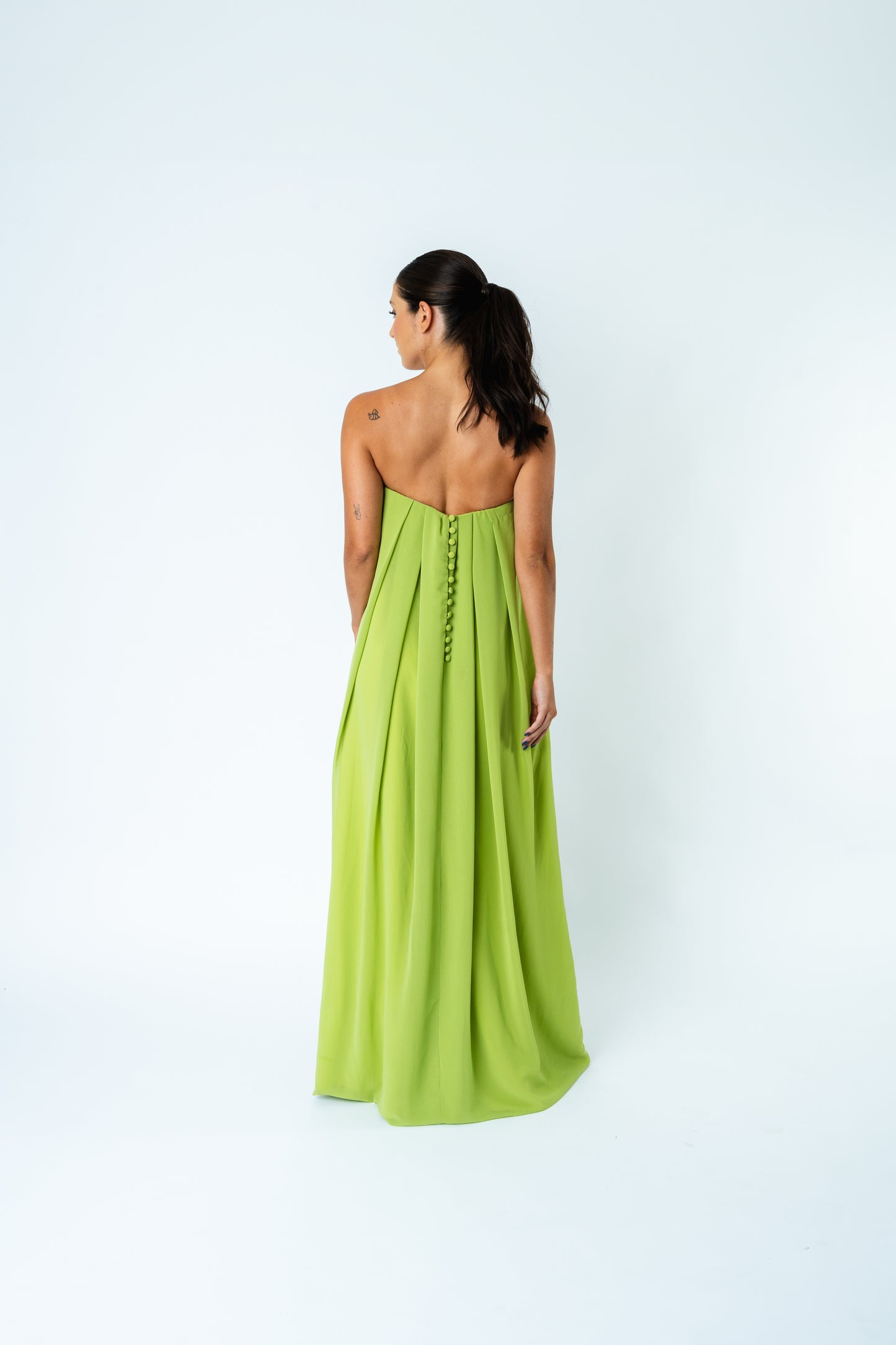 Vestido Green Heart SS