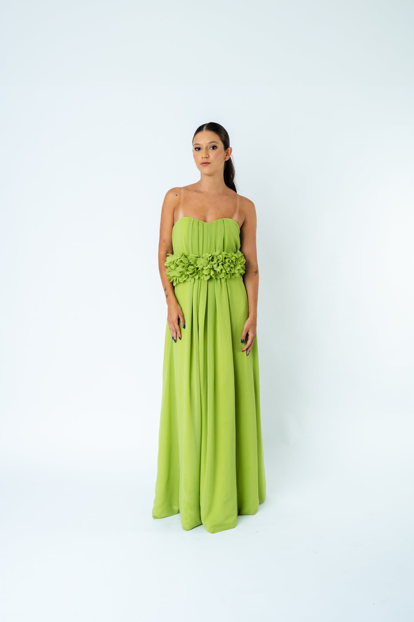 Vestido Green Heart SS