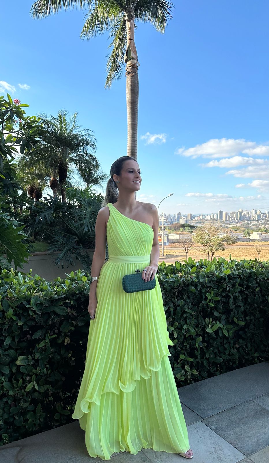 Vestido Celeste