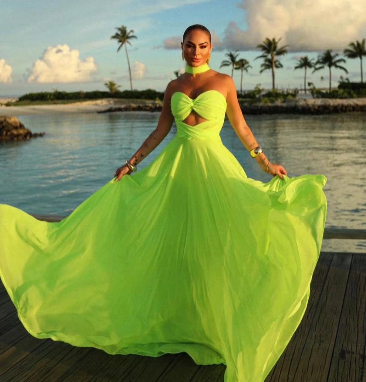 Vestido Green Fever CR
