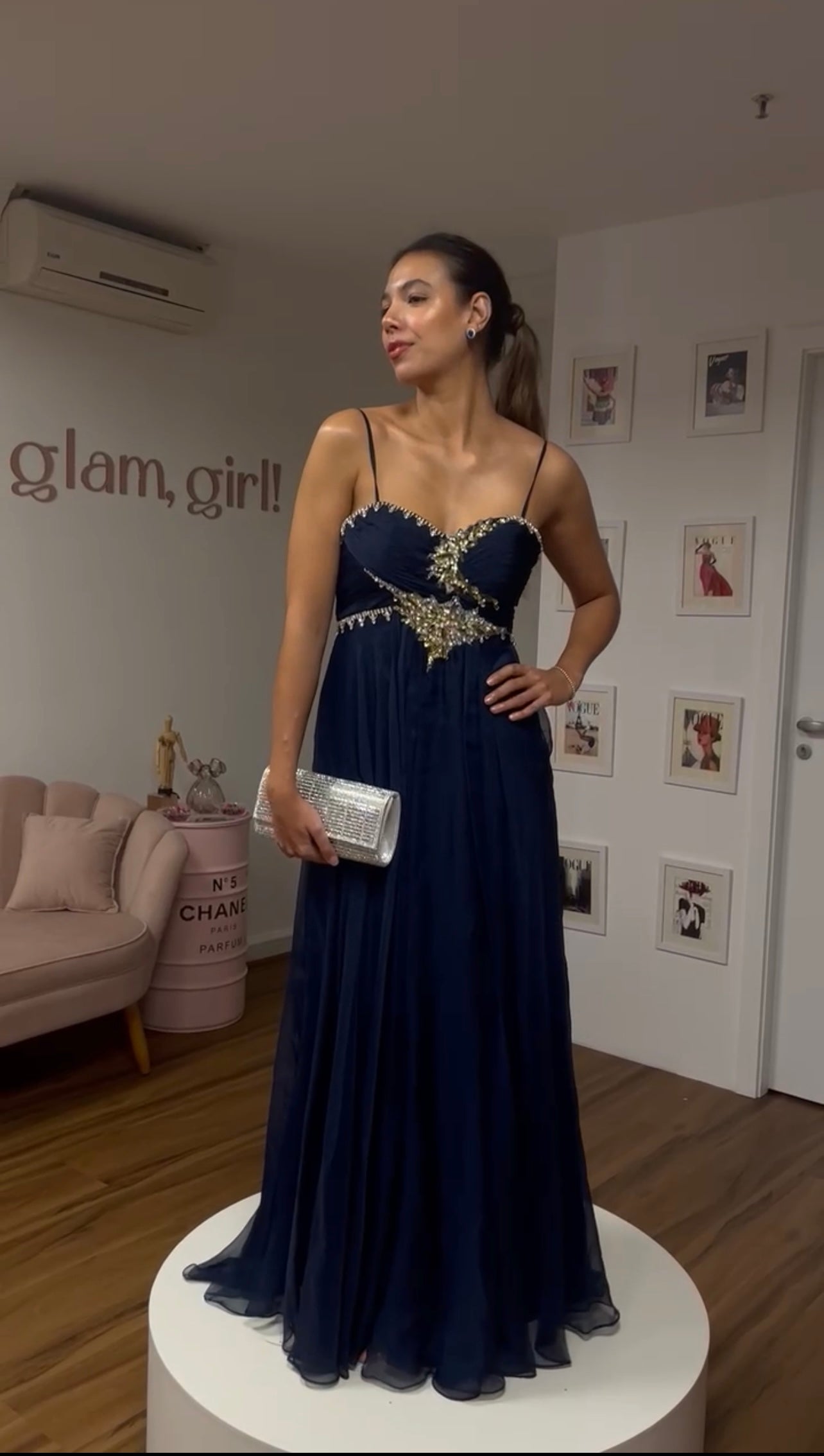 Vestido Blue Belle