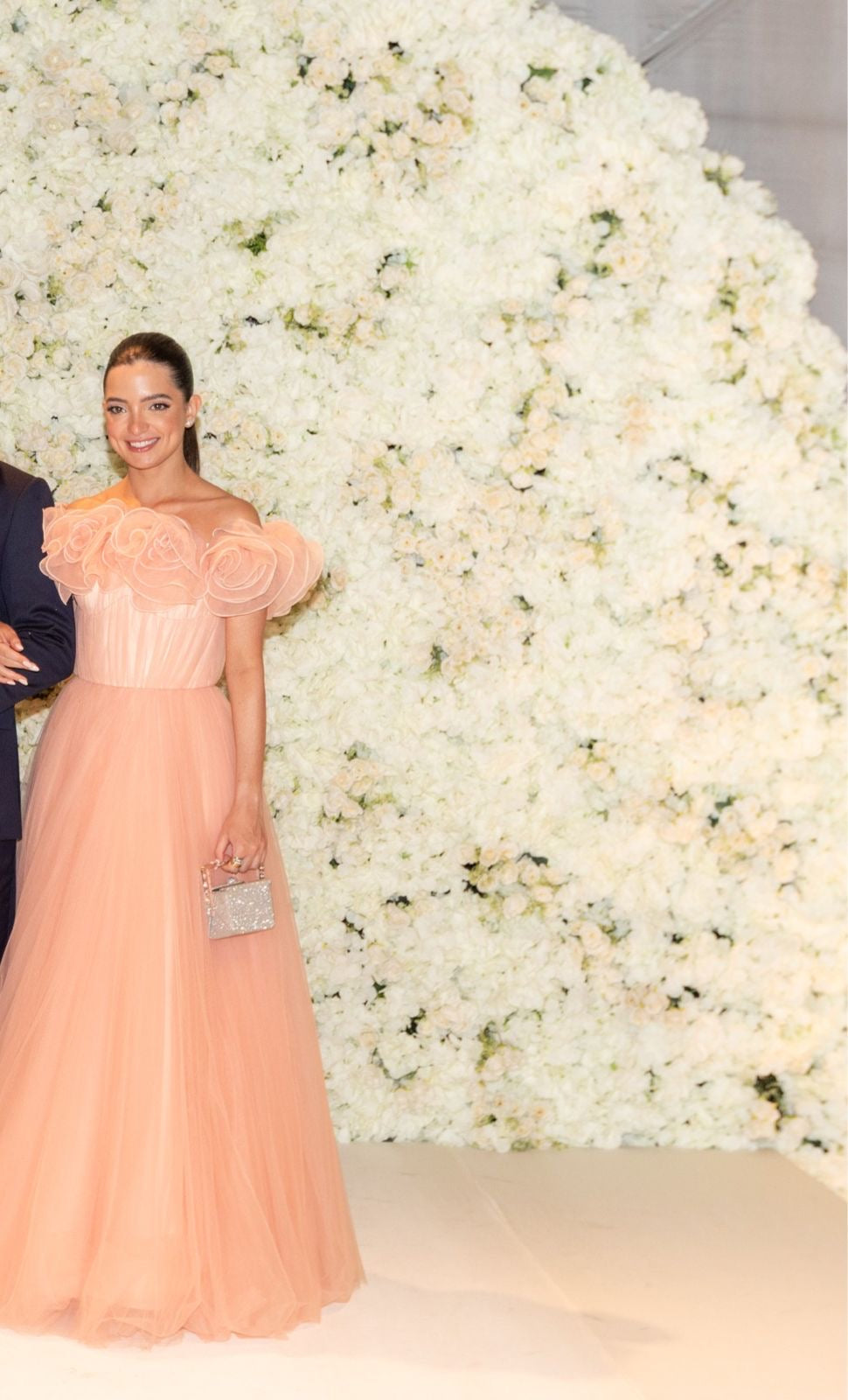 Vestido Apricot Rose